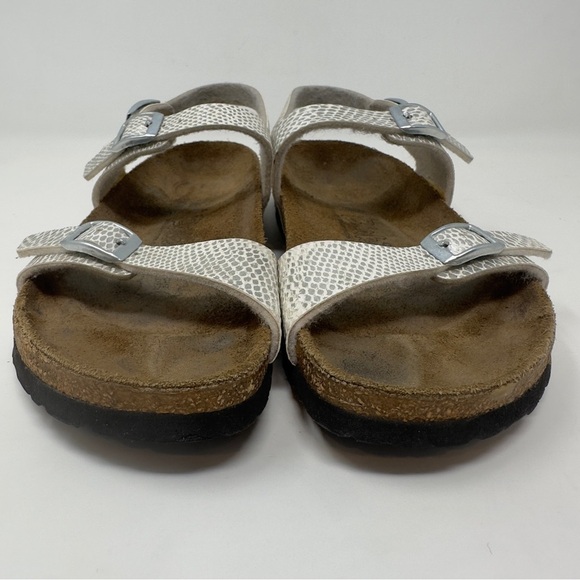 Birkenstock Birki’s Rio Snakeskin Sandals - Picture 2 of 9